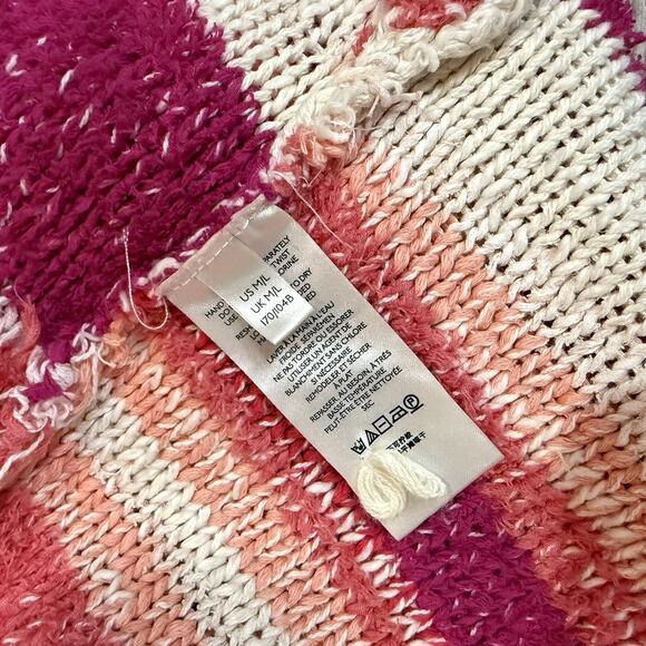 Anthropologie Daily Practice Oversized Bethany Sunrise Cardigan Size M / L - Picture 8 of 11